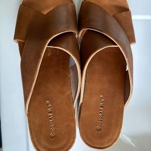 Chocolate Blu women’s Mars Wedge Sandal